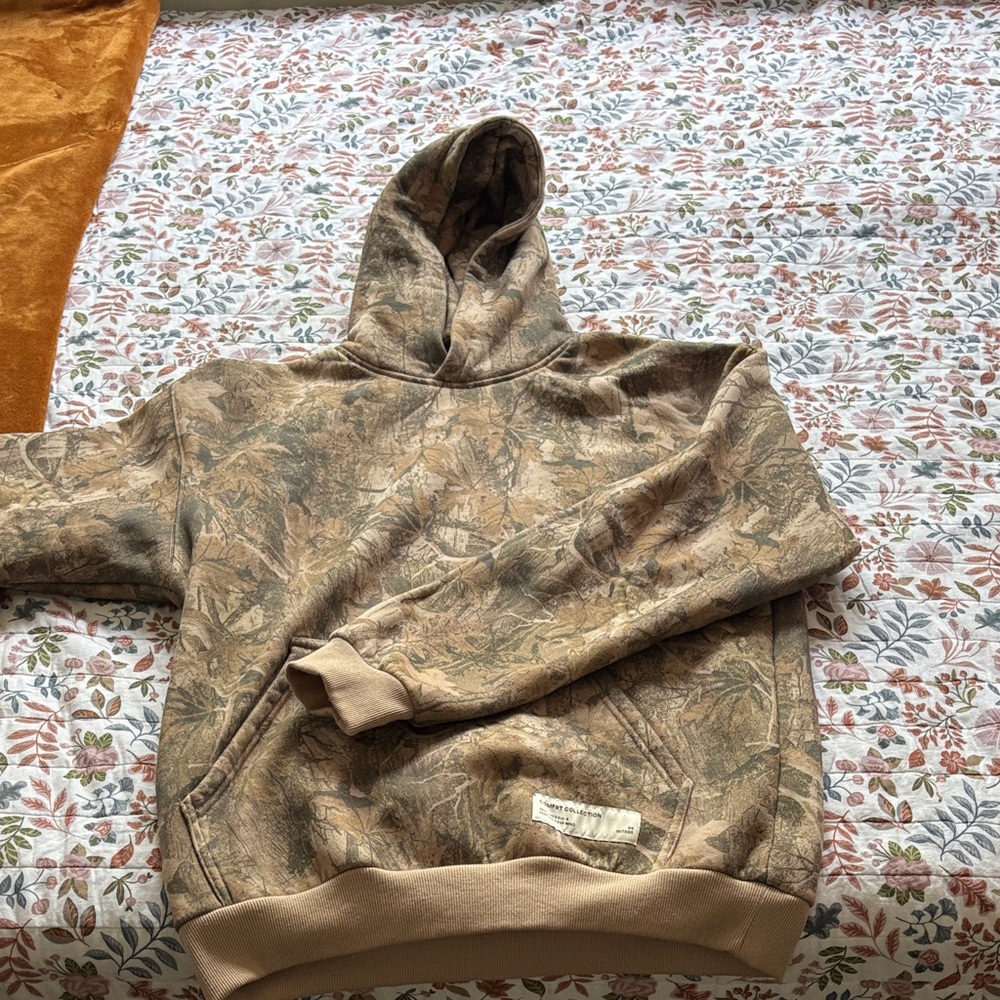 Men's Camouflage Hoodie Sweater